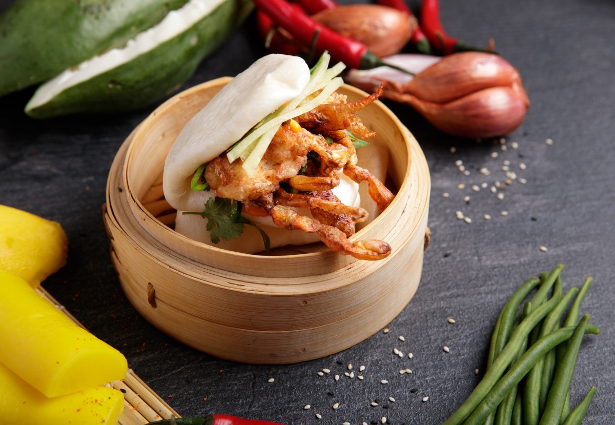 Bao Bun on a Bamboo Steamer, Image courtesy Son Tung Tran & Pexels